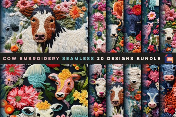 Cow Embroidery Seamless: A Designer’s Review