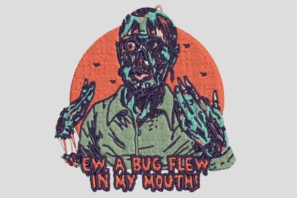 Ew a Bug Flew in My Mouth Zombie Review