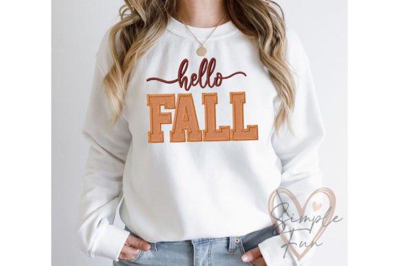 Hello Fall Applique Embroidery Review