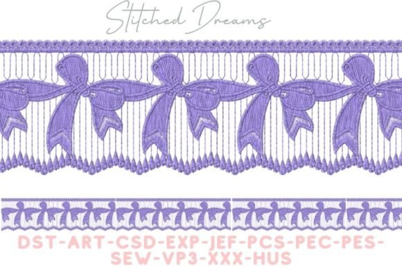 Review: Delicate Borders Embroidery Design for Sweatshirts