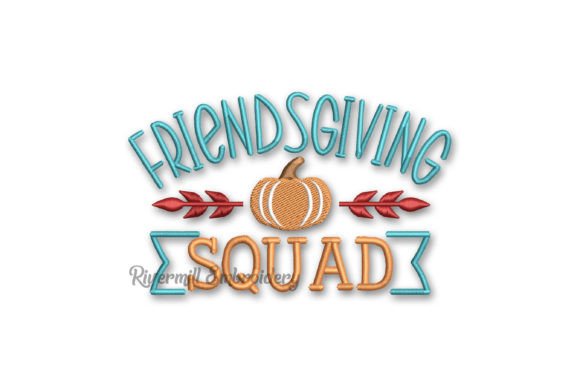 Review: Friendsgiving Squad Embroidery Design