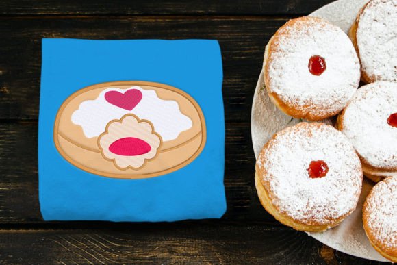 Review: Hanukkah Jelly Donut Applique Embroidery