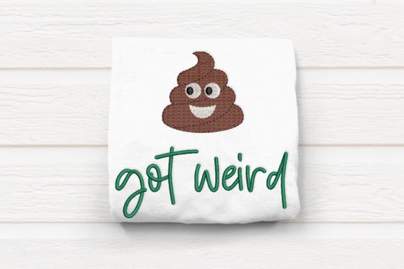 Review: Poop Got Weird Emoji Embroidery