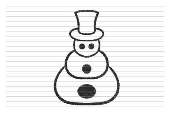 Review: Simple Snowman Christmas Embroidery for Craft Fairs