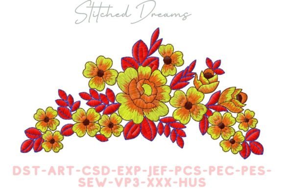 Review: Spring Flowers Embroidery Design for Real Projects
