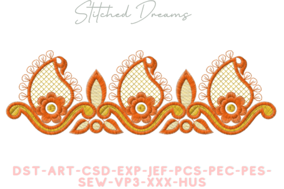 Review: Stunning Embroidery Border for Craft Fairs