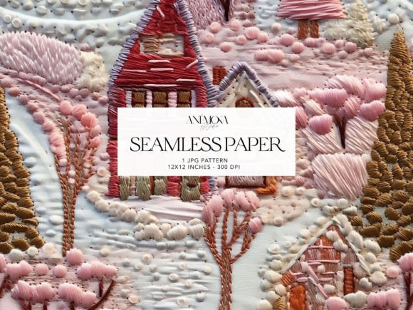 Reviewing Embroidery Christmas Seamless Paper