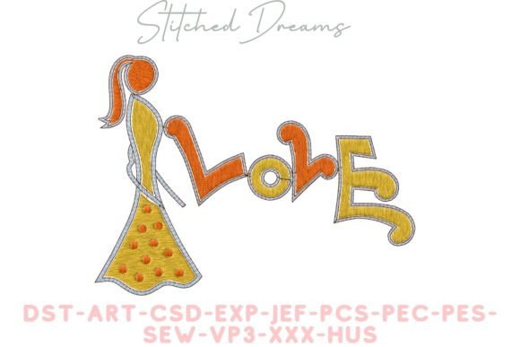 Reviewing Girl s Love Embroidery Design for Holiday Sales