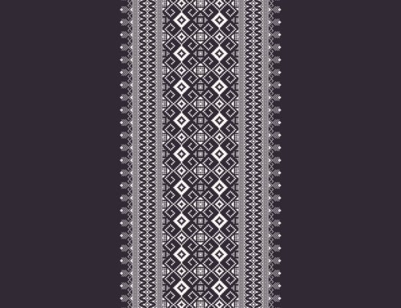 Reviewing the Ukrainian Embroidery Ornament Pattern