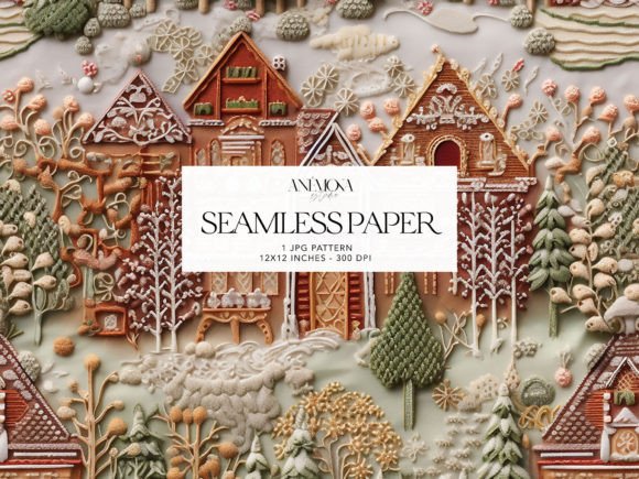 Reviewing This Christmas Village Embroidery