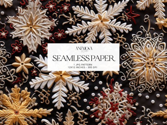 Snowflakes Embroidery Paper: A Designer’s Holiday Review